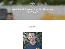 Tablet Screenshot of elite-cleaners.com